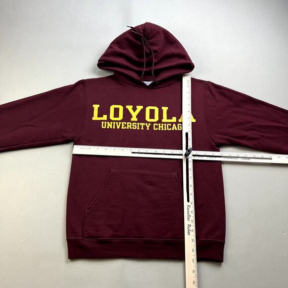 Loyola University Chicago Hoodie Sweatshirt Adult XS Maroon Champion Ramblers - Picture 7 of 10